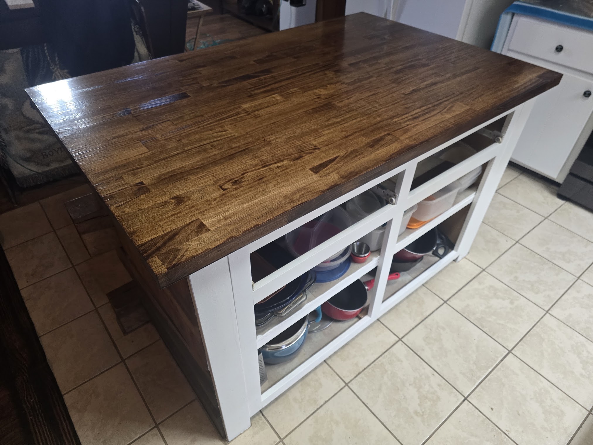 Kitchen island remodel