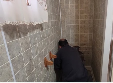 Bathroom tile work