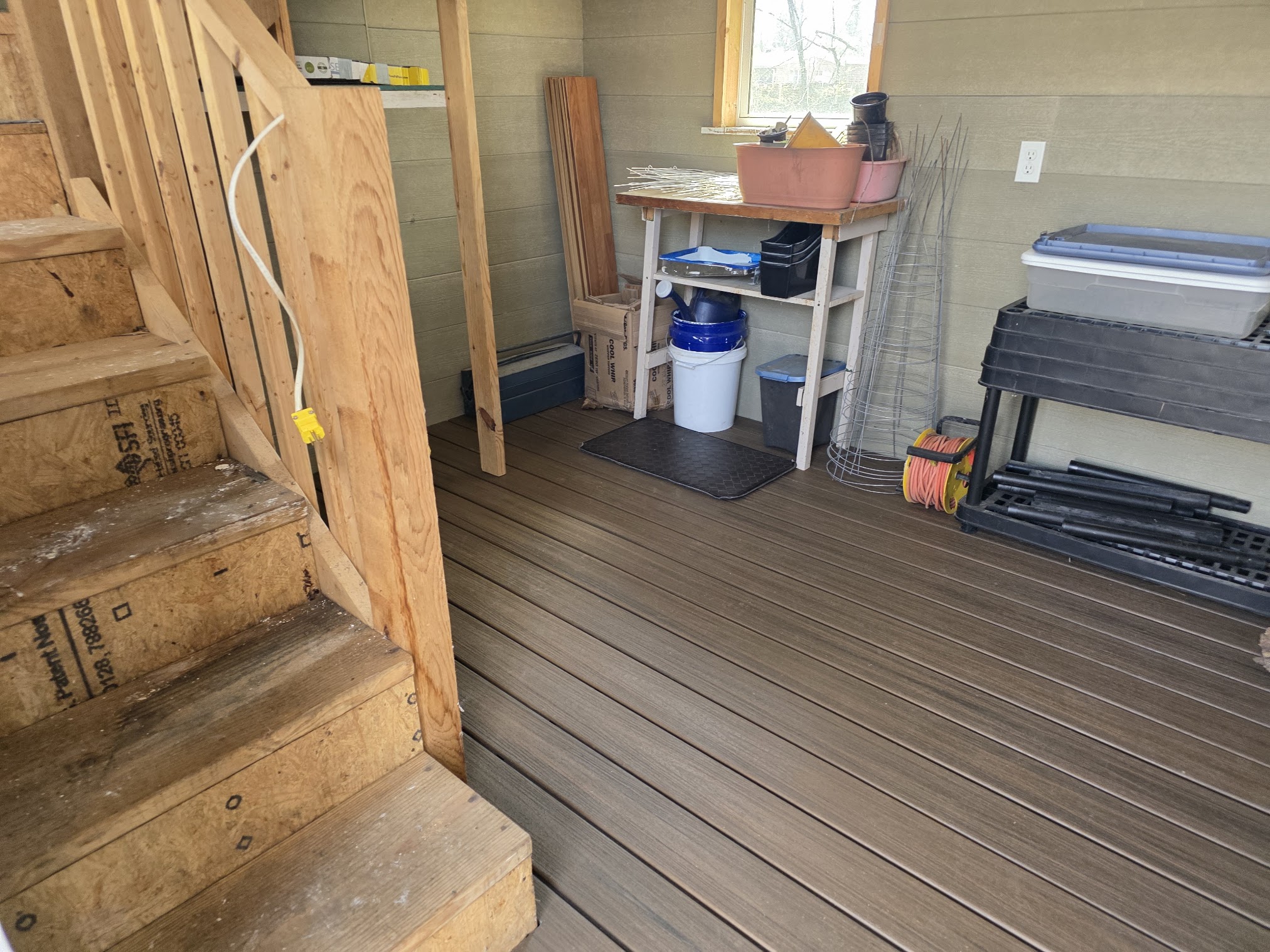 Custom composite flooring