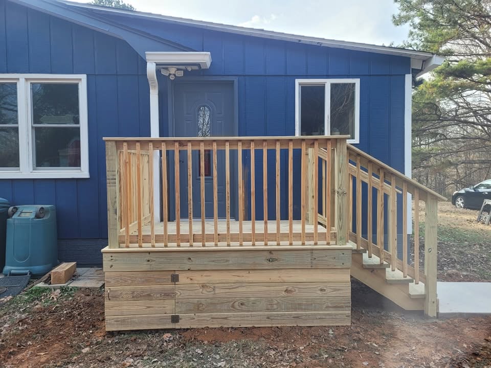 Small deck build