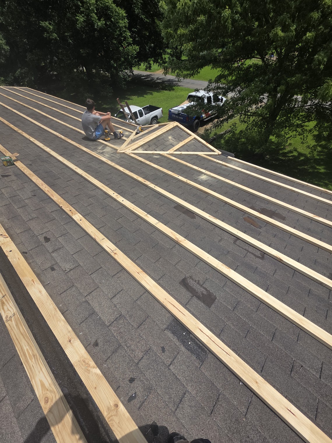 Roof preparation before metal roofing installation